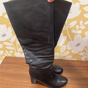Boden Leather Knee-High Boots